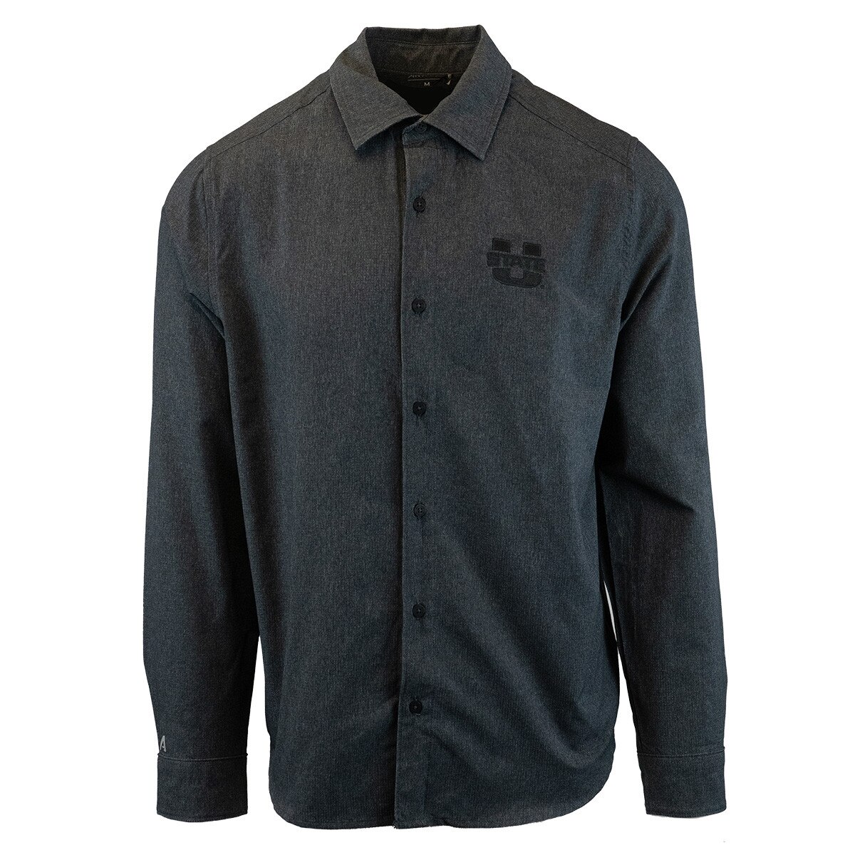 Men's U-State Blackout Button-Up Shirt